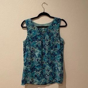 Cute Coldwater Creek Floral Tank - Size 4-6
